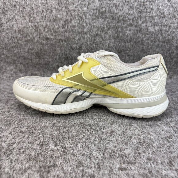 ✅Womens 7.5 Reebok Shoes Playdry EasyTone Running Sneakers White Athletic Toning - Picture 11 of 13